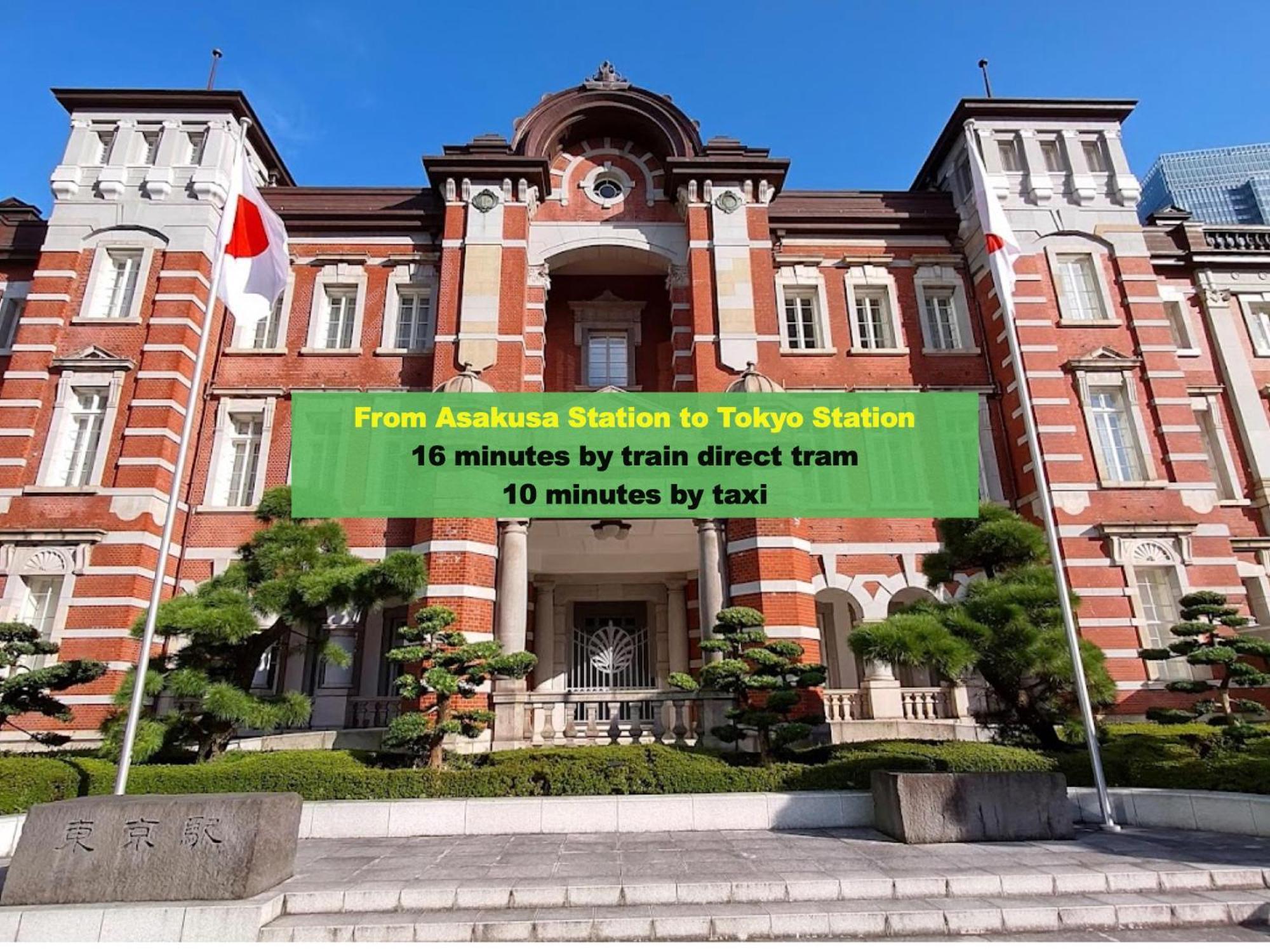 Apartamento 浅草寺3分 浅草駅6分 寝室+リビング2-4人 スカイツリービュー 駅近 成田空港&羽田空港直通 Tokio Exterior foto